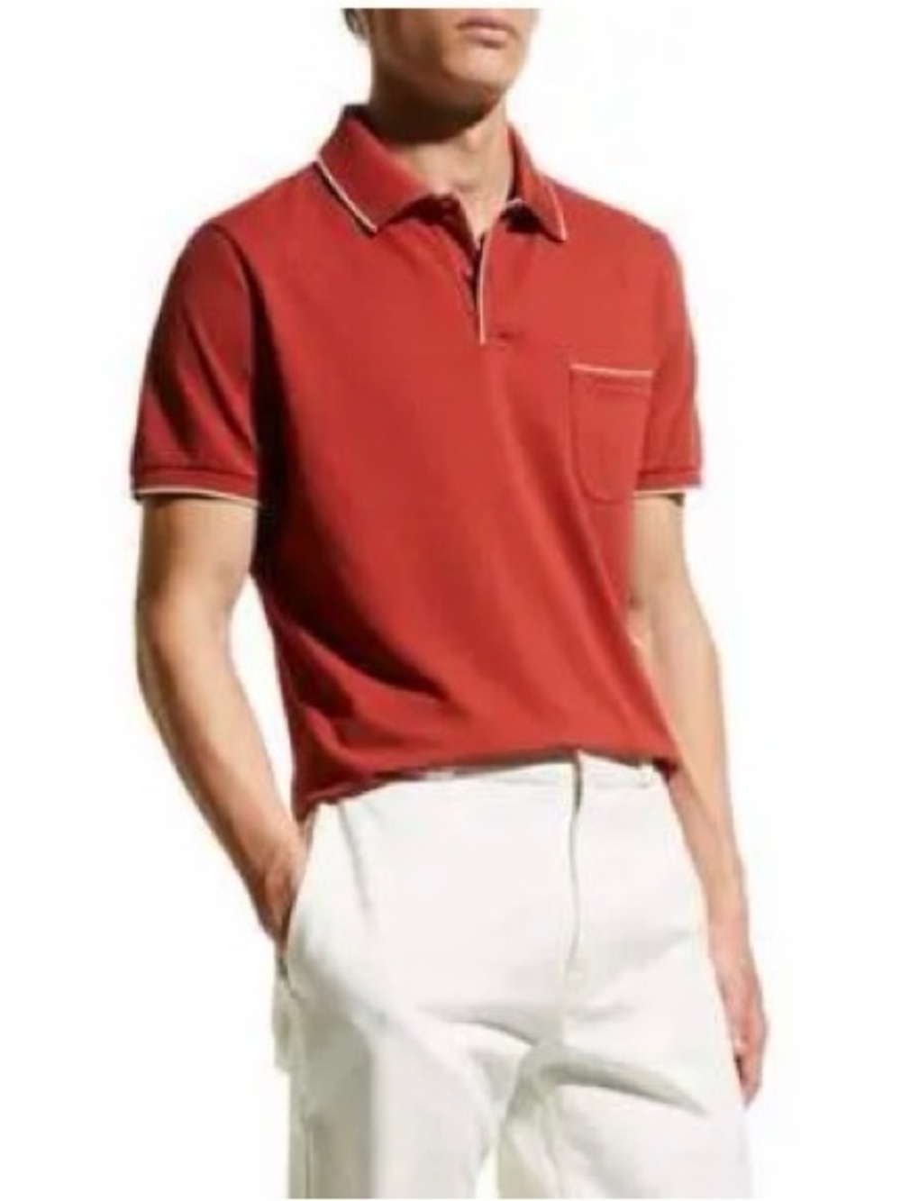 Loro Piana Polo Regatta Cotton Polo Shirt Made in Italy Men’s XXL